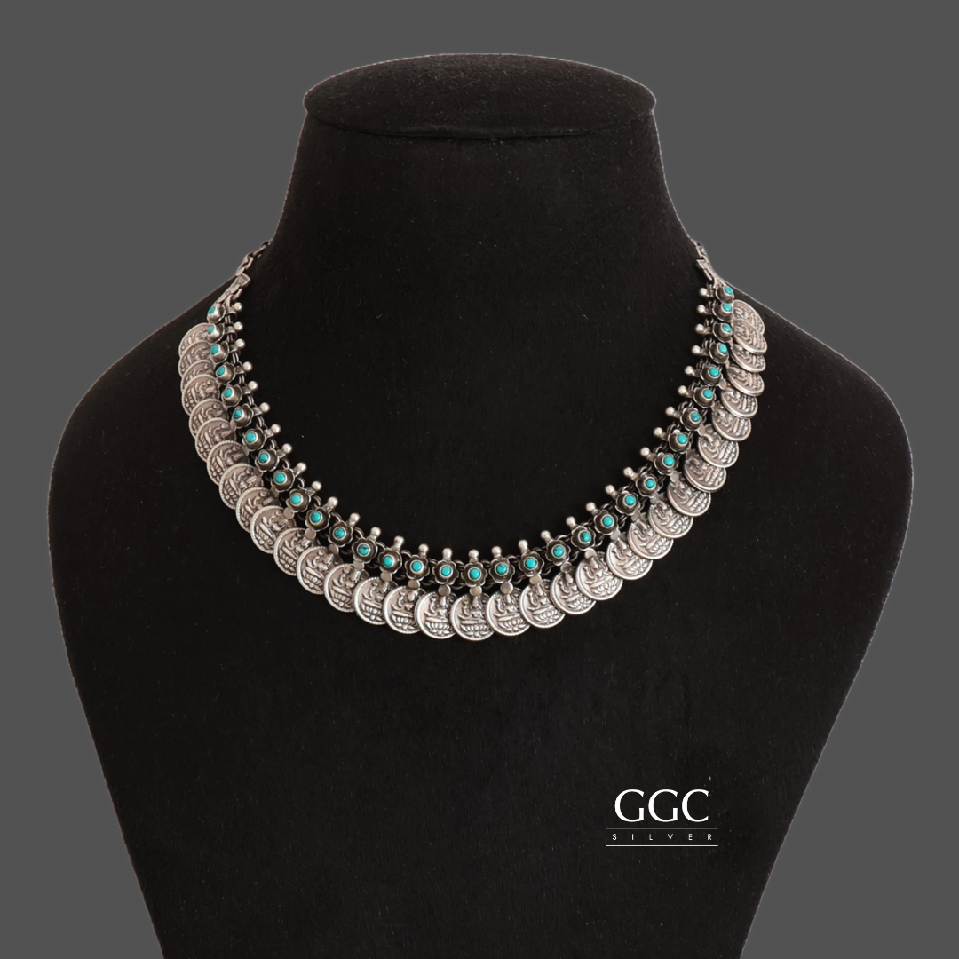 Lakshmi Turquoise Necklace