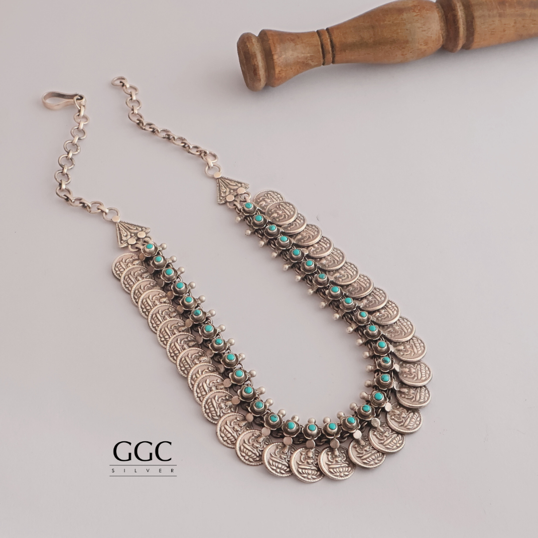 Lakshmi Turquoise Necklace