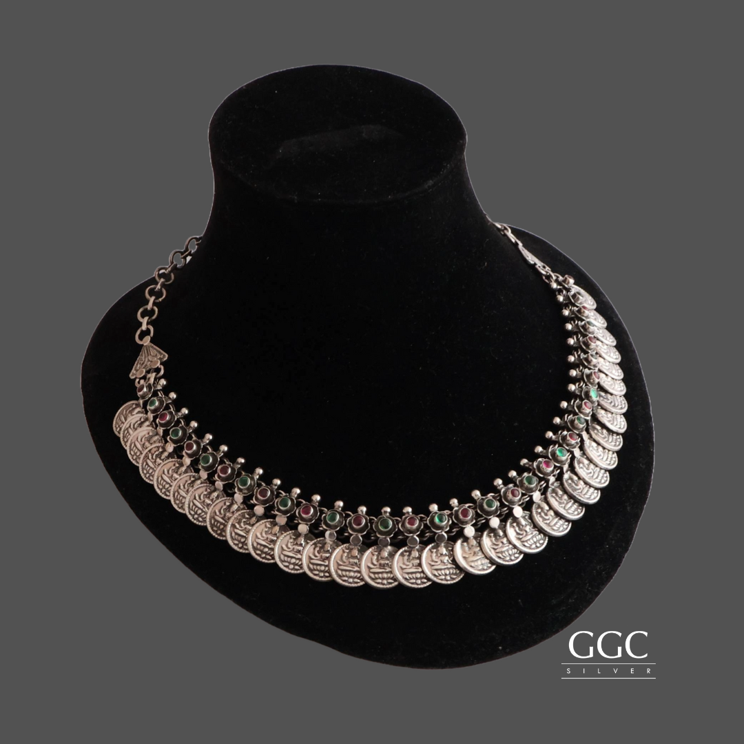 LAKSHMI MULTI STONE NECKLACE