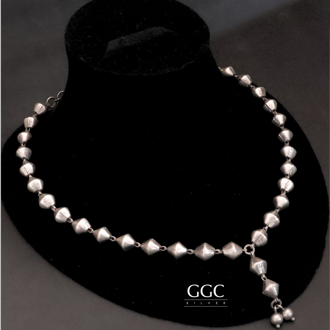 Silver Pearls Necklace