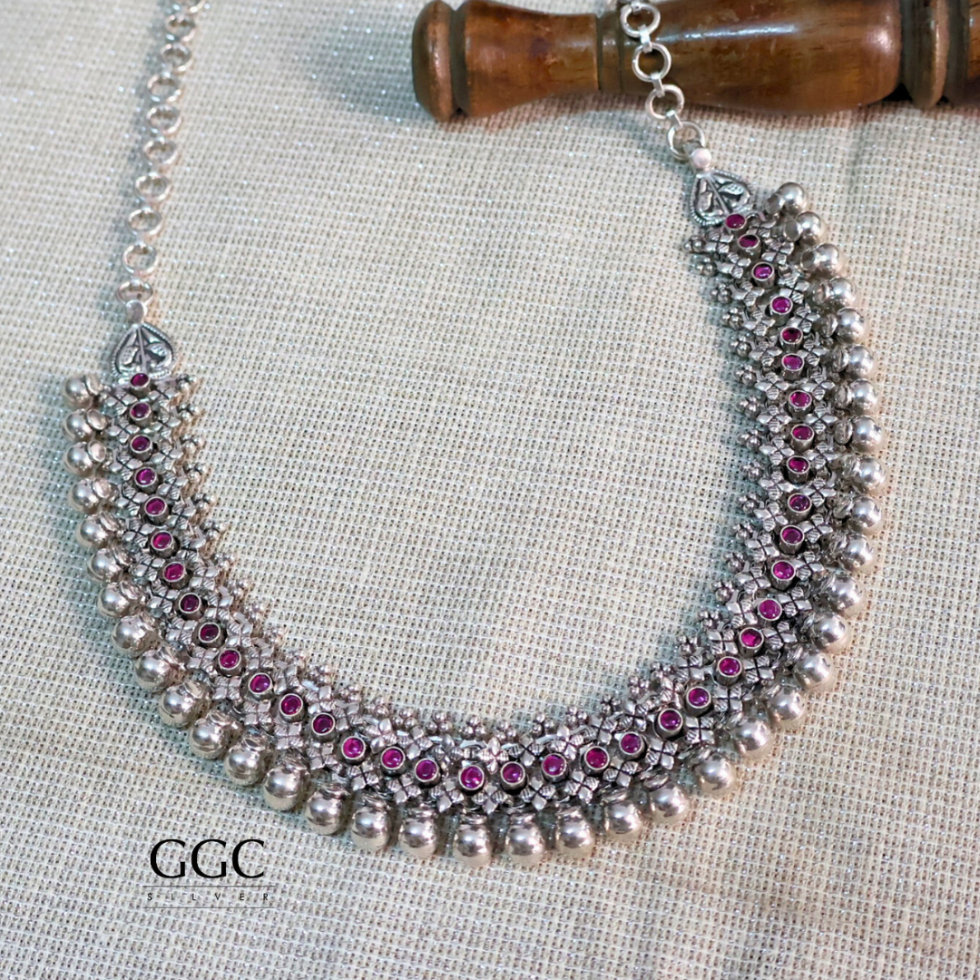 Tribal Stone necklace set