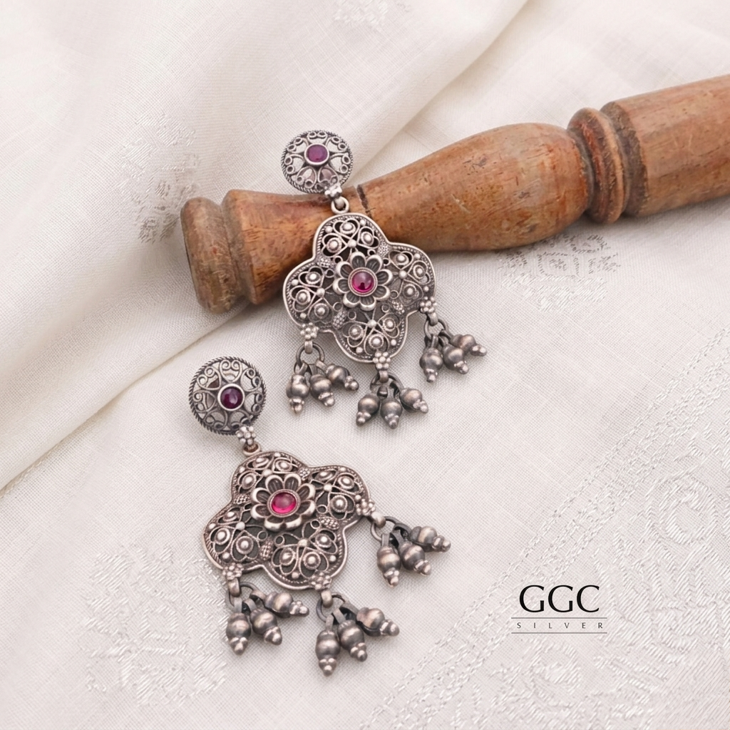 Zali Floral Earring