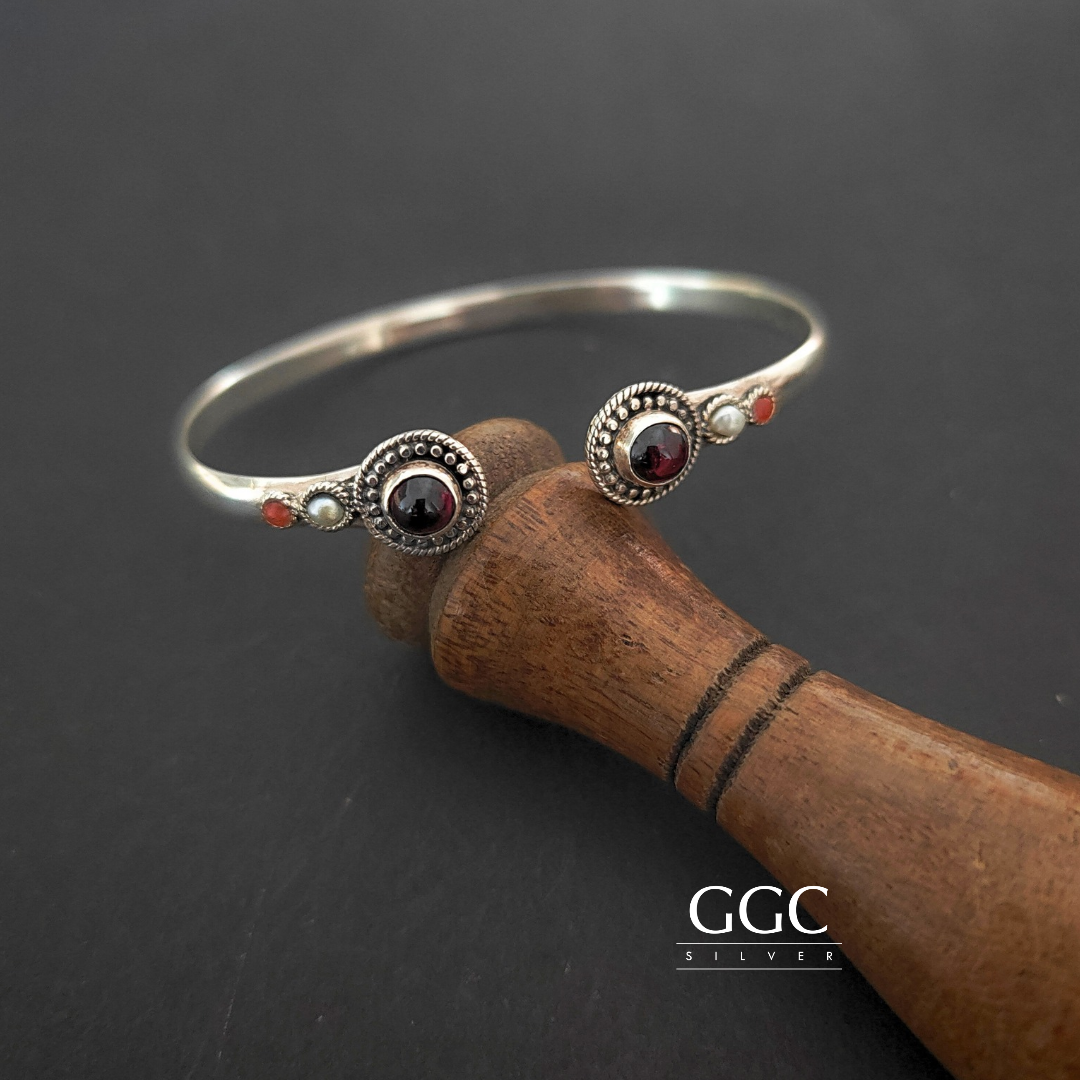 Silver Stone handcuffs