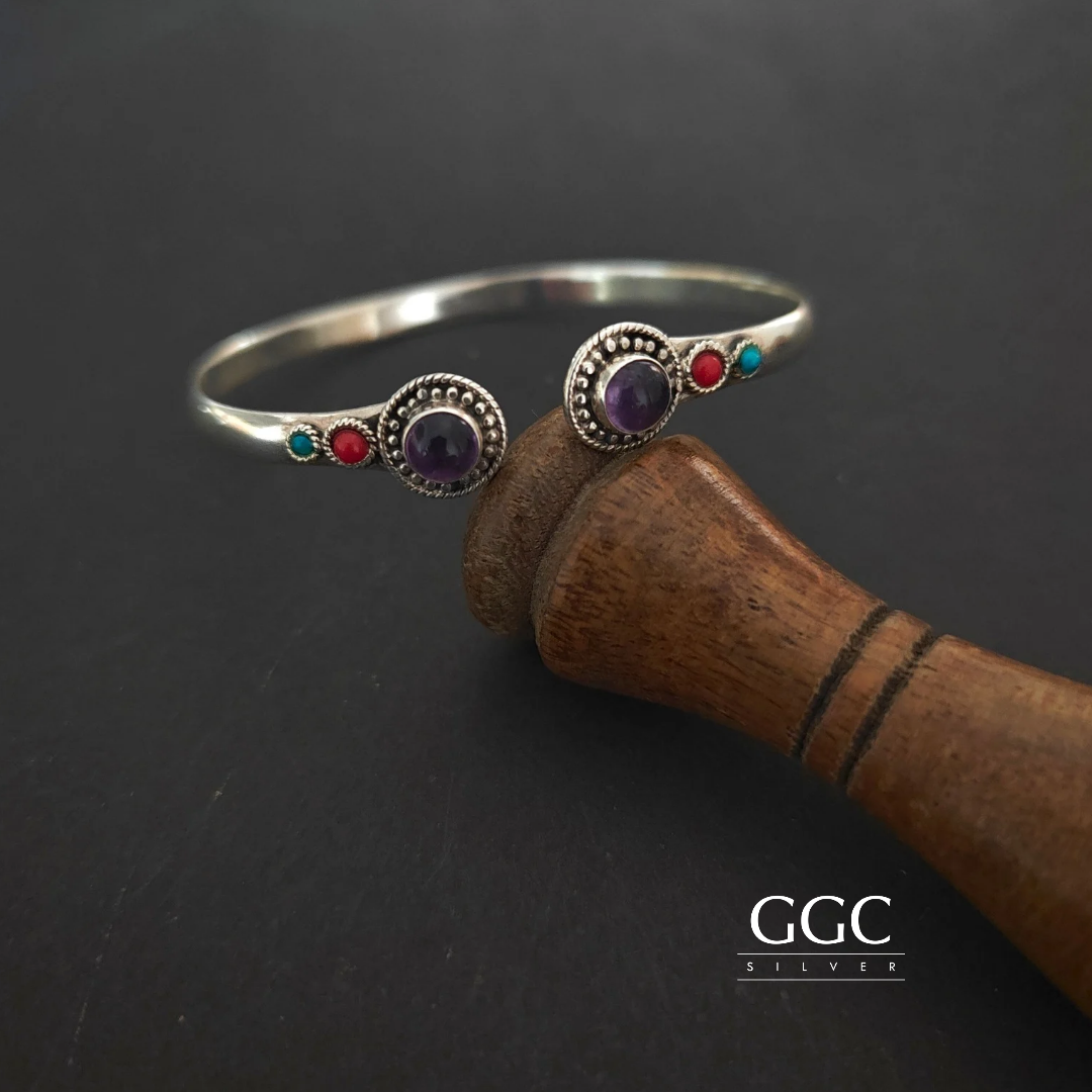 Silver Stone handcuffs