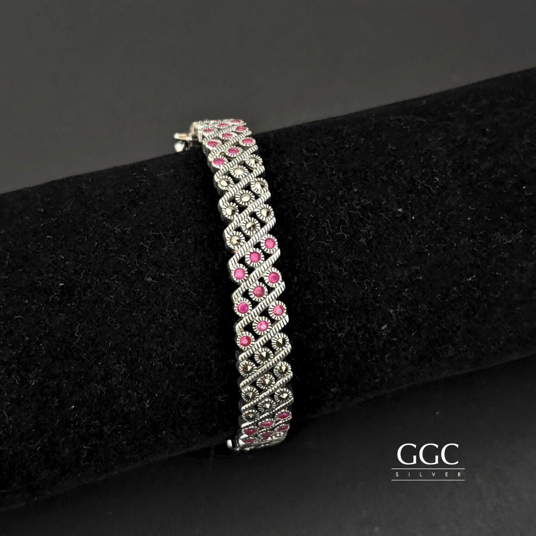 Ruby Marcasite