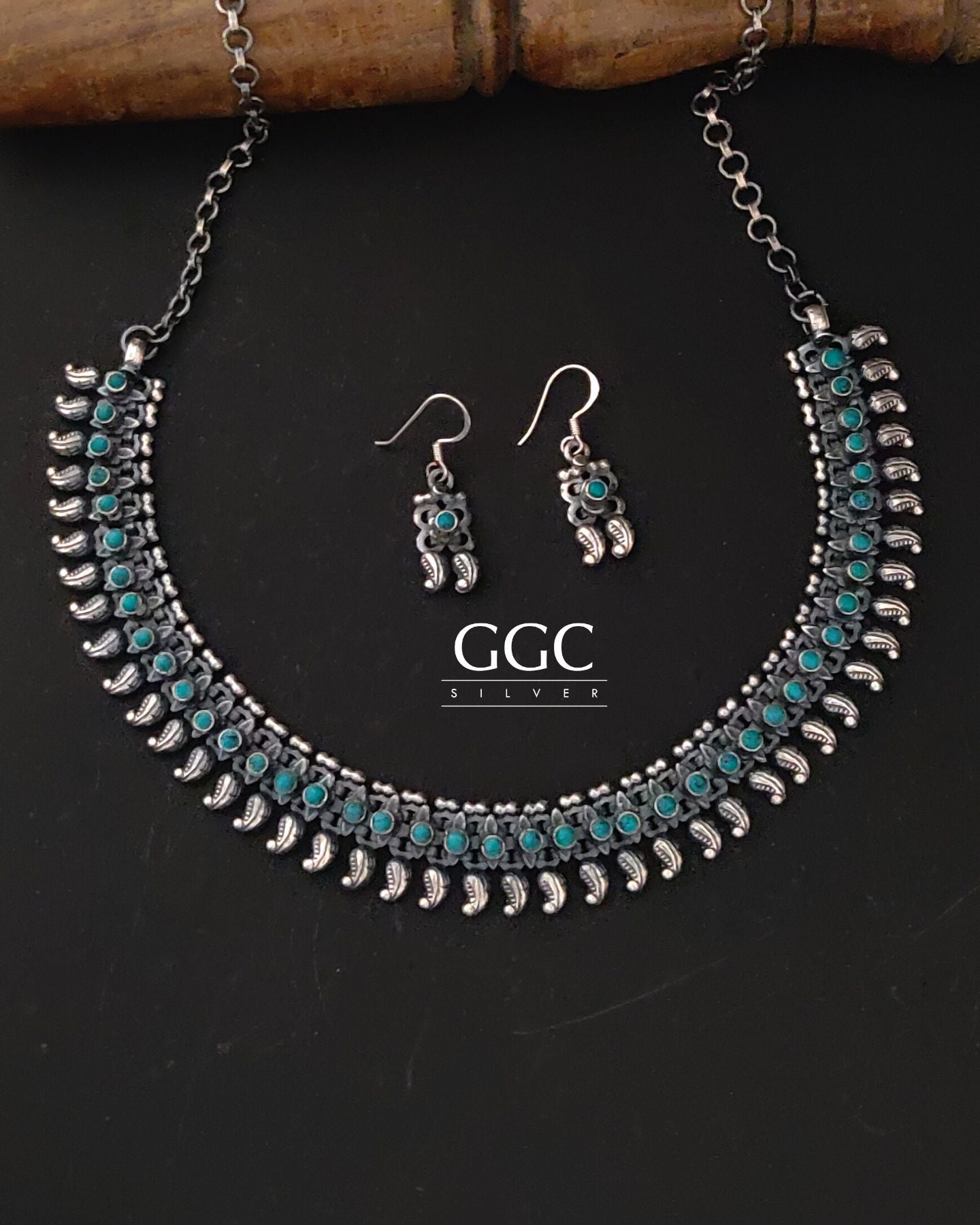 Turquoise tribal set