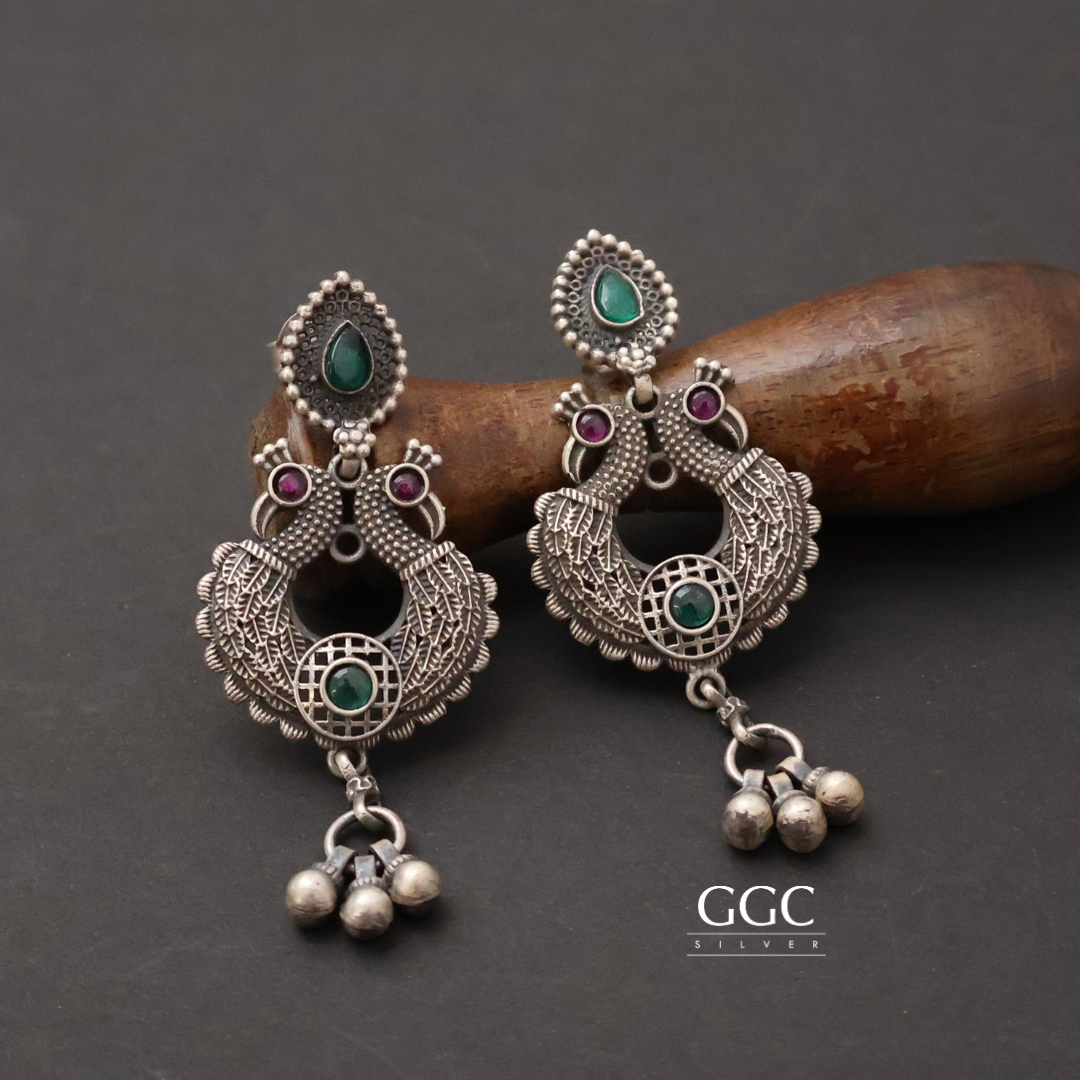 Mayur Stone Earrings