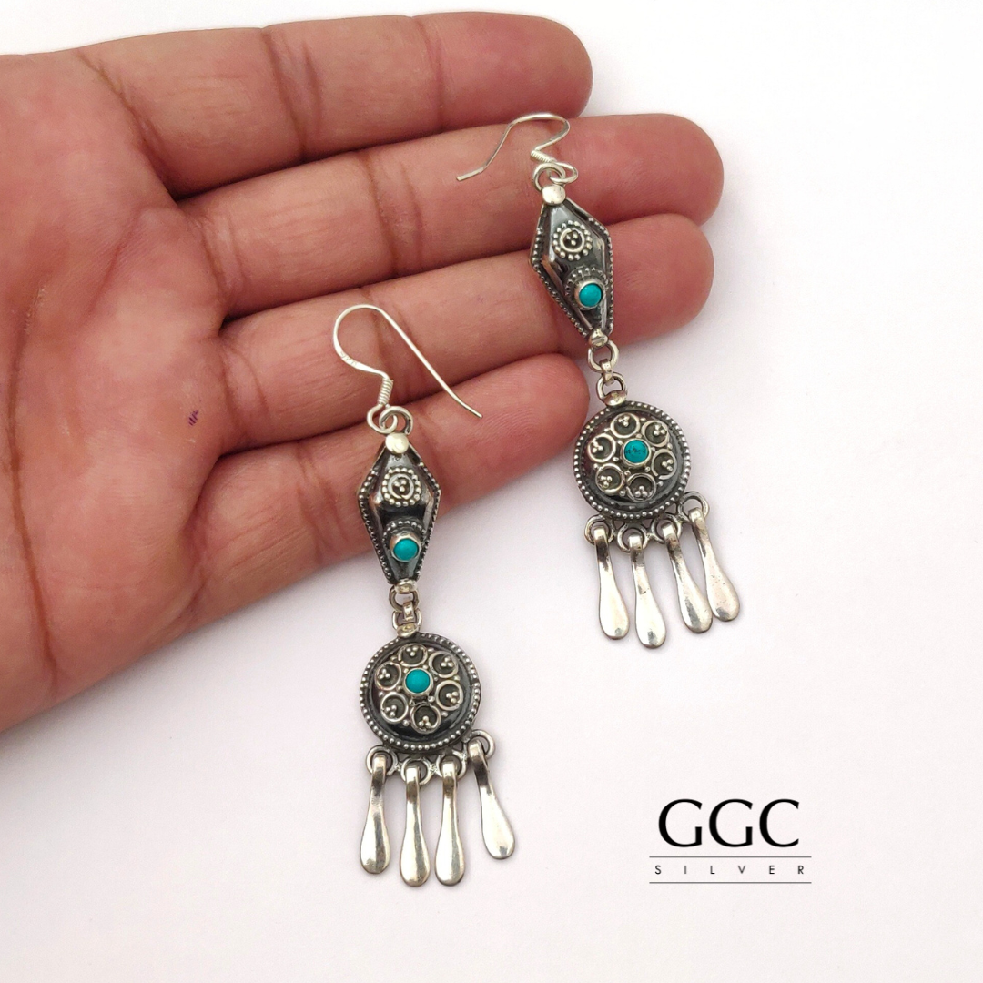 Tribe Turquoise Earring