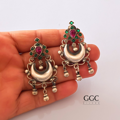 Chand Kundan Earrings