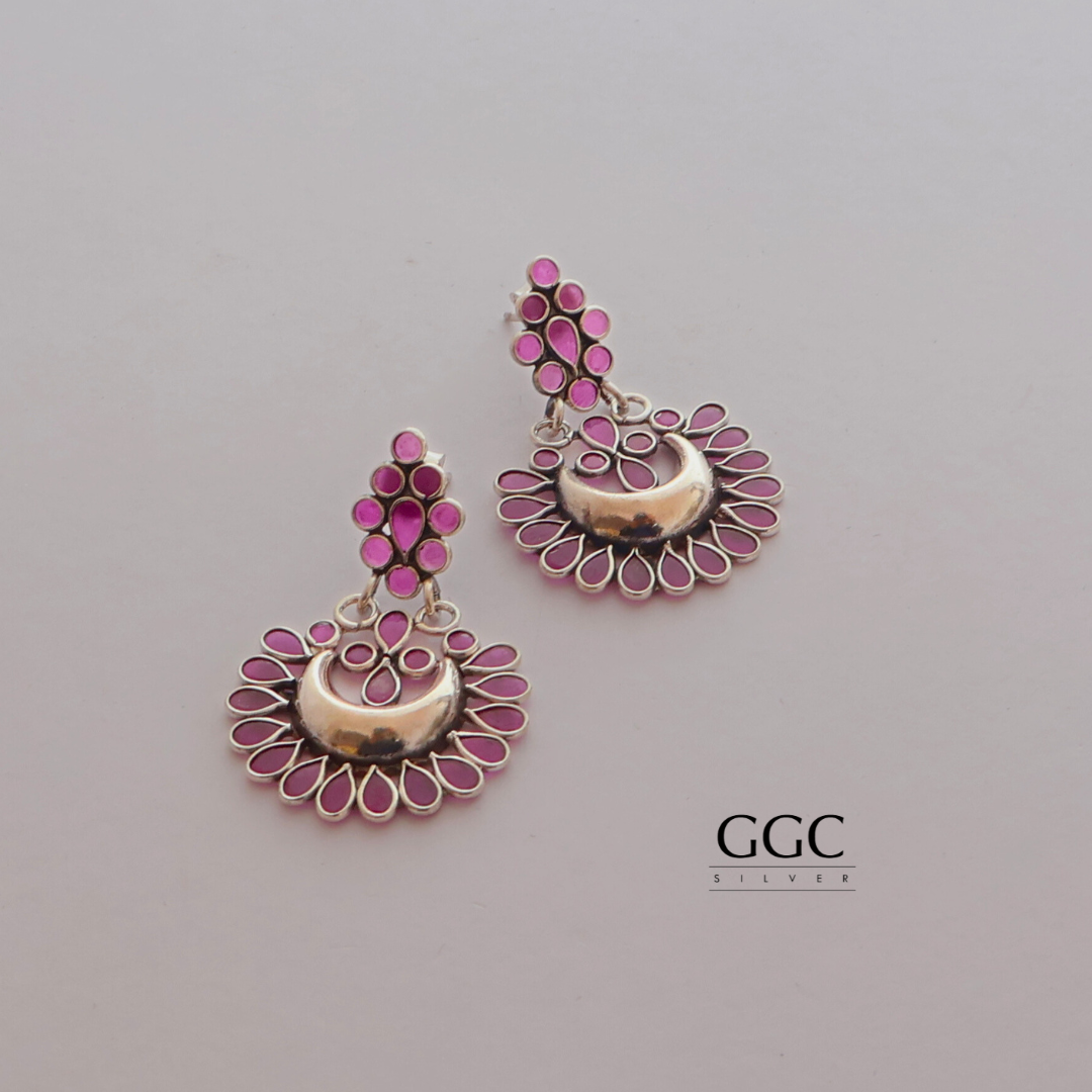 Fusion Chand Earrings