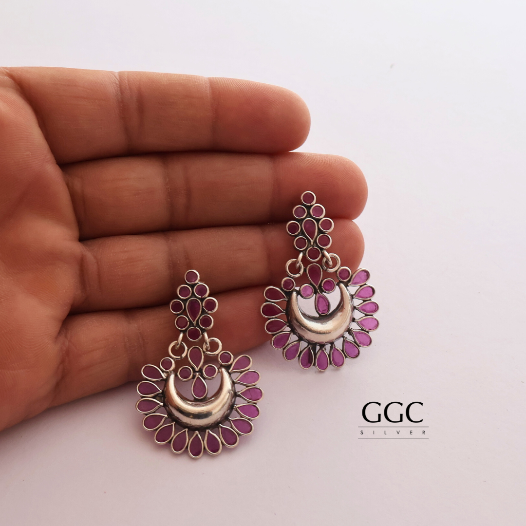 Fusion Chand Earrings