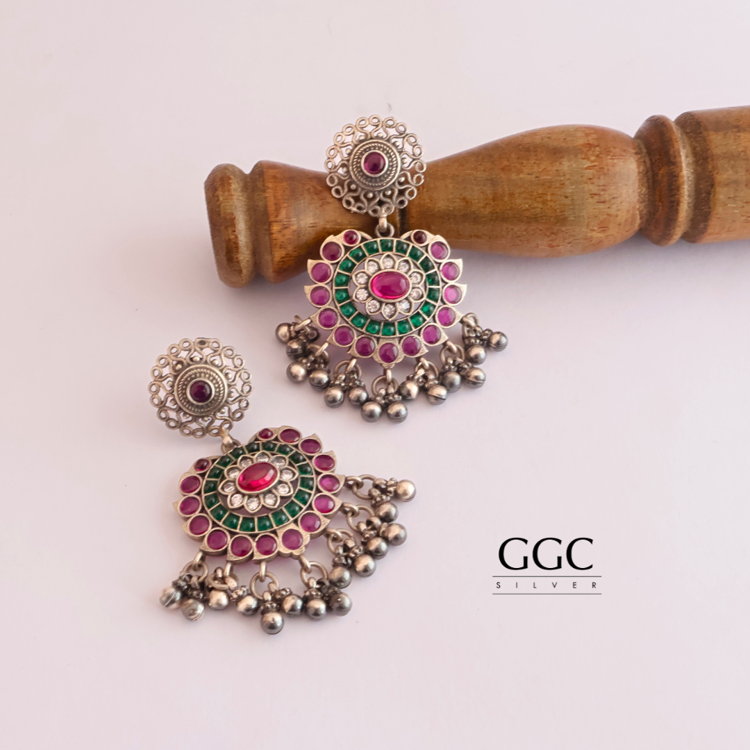 Kundan Fusion Earrings