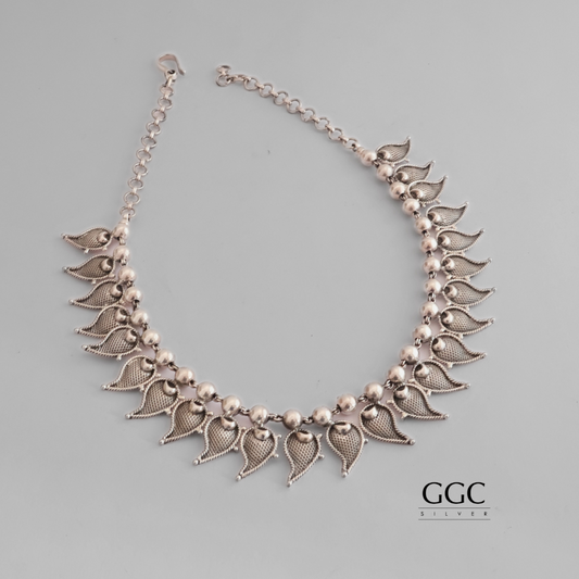 Tribal Leaf Necklace