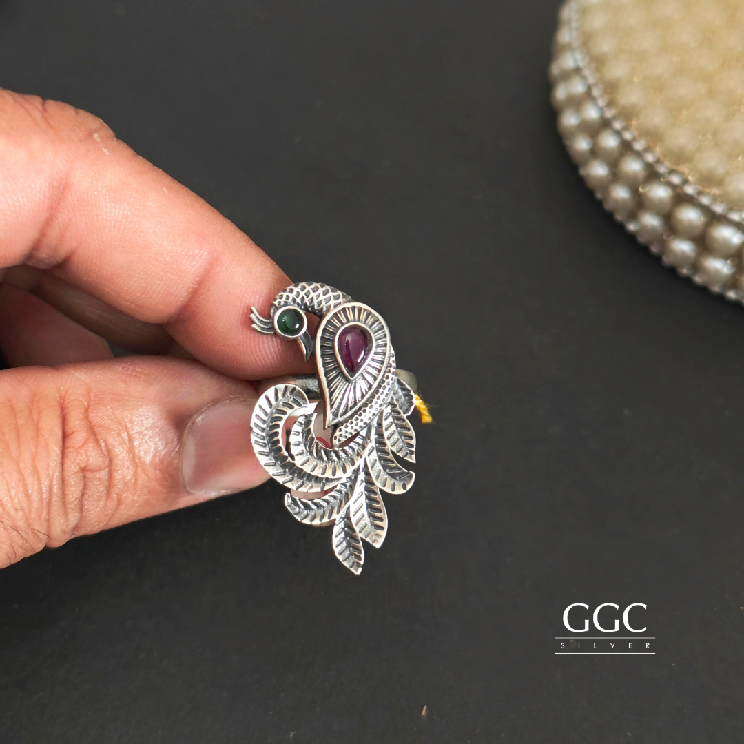 Peacock Ring