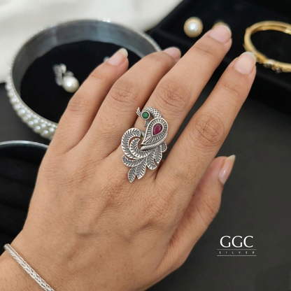 Peacock Ring