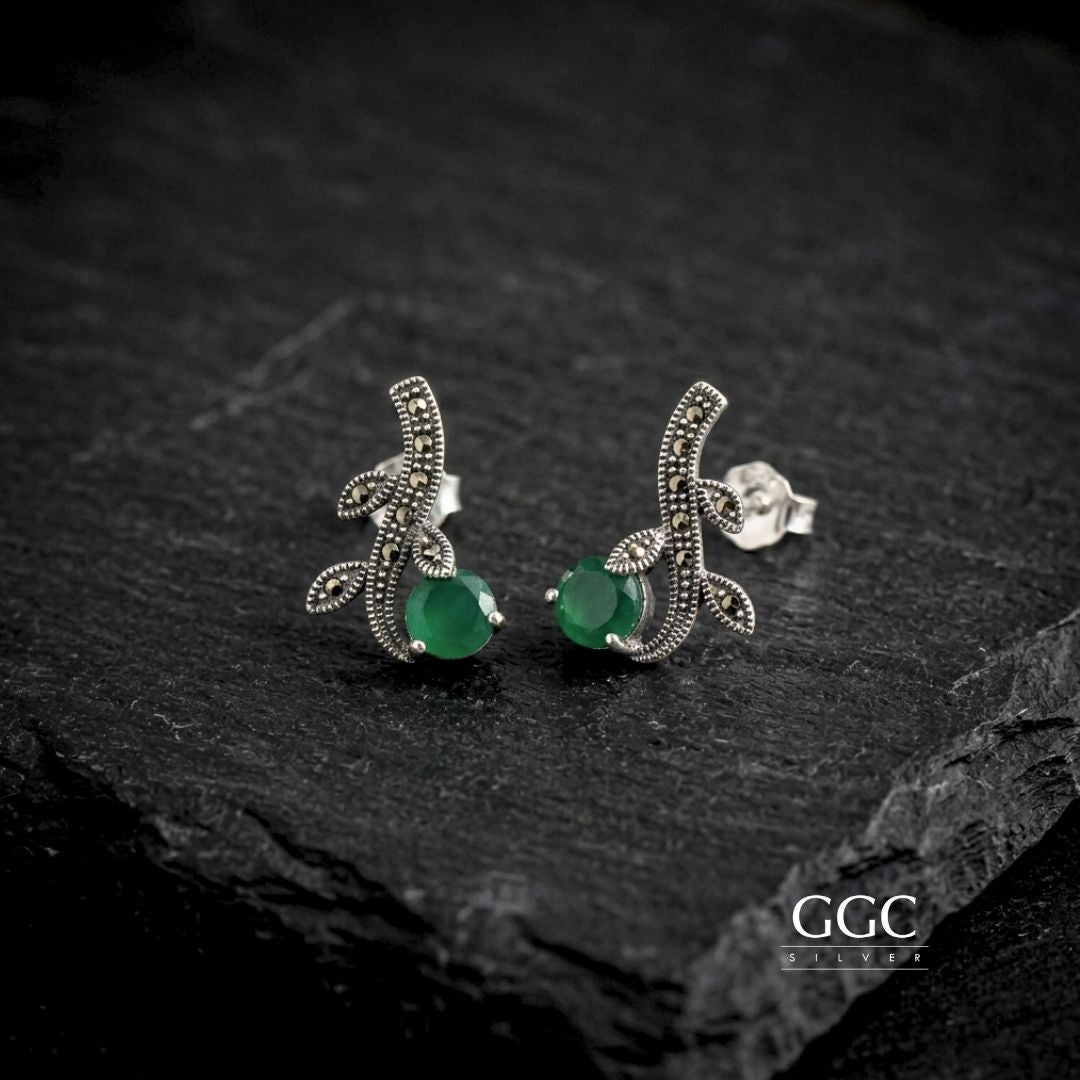 Marcasite stud