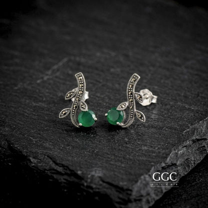 Marcasite stud