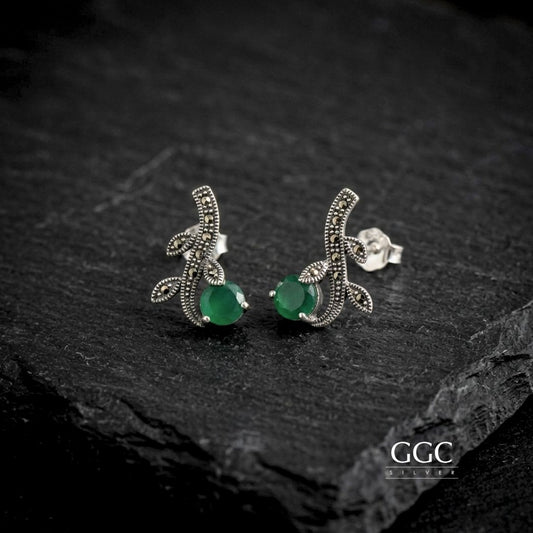 Marcasite stud