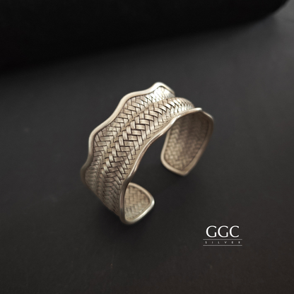 Silver cuff