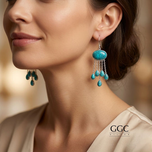 Turquoise dangler