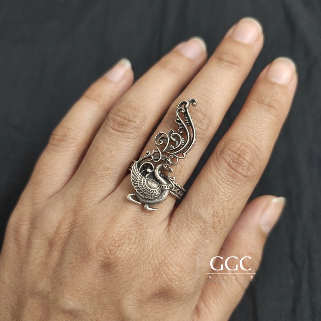 Peacock Ring
