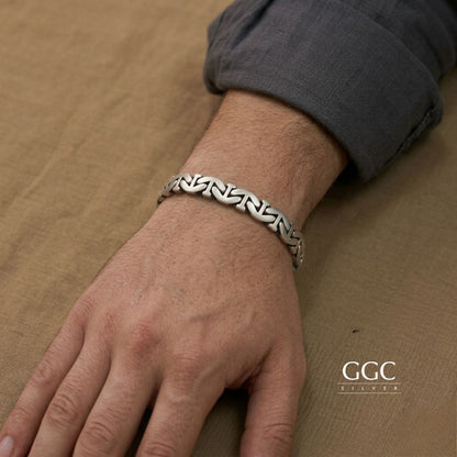 Men's matte bracelet