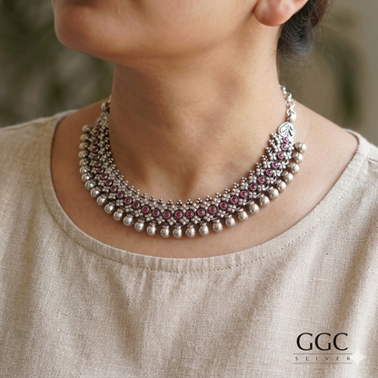 Tribal Stone necklace set