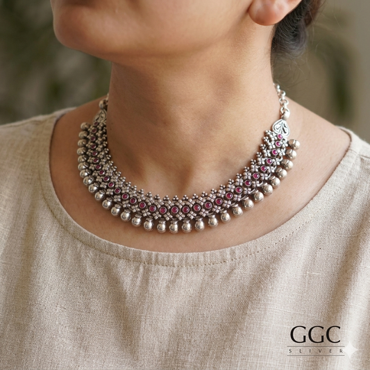 Tribal Stone necklace set