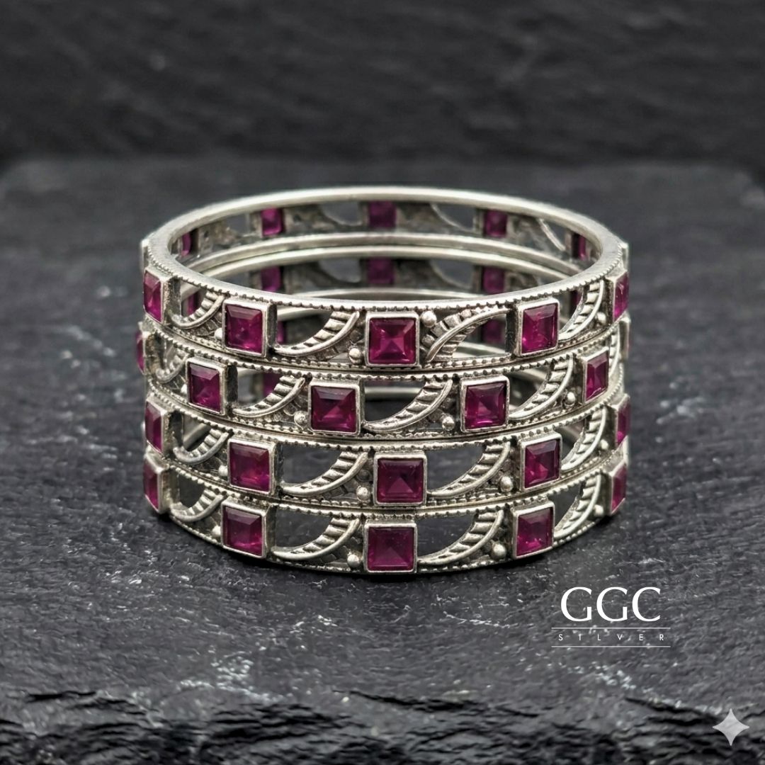 Stone bangle