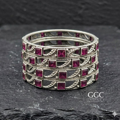 Stone bangle