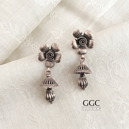 Floral Drop Earrings