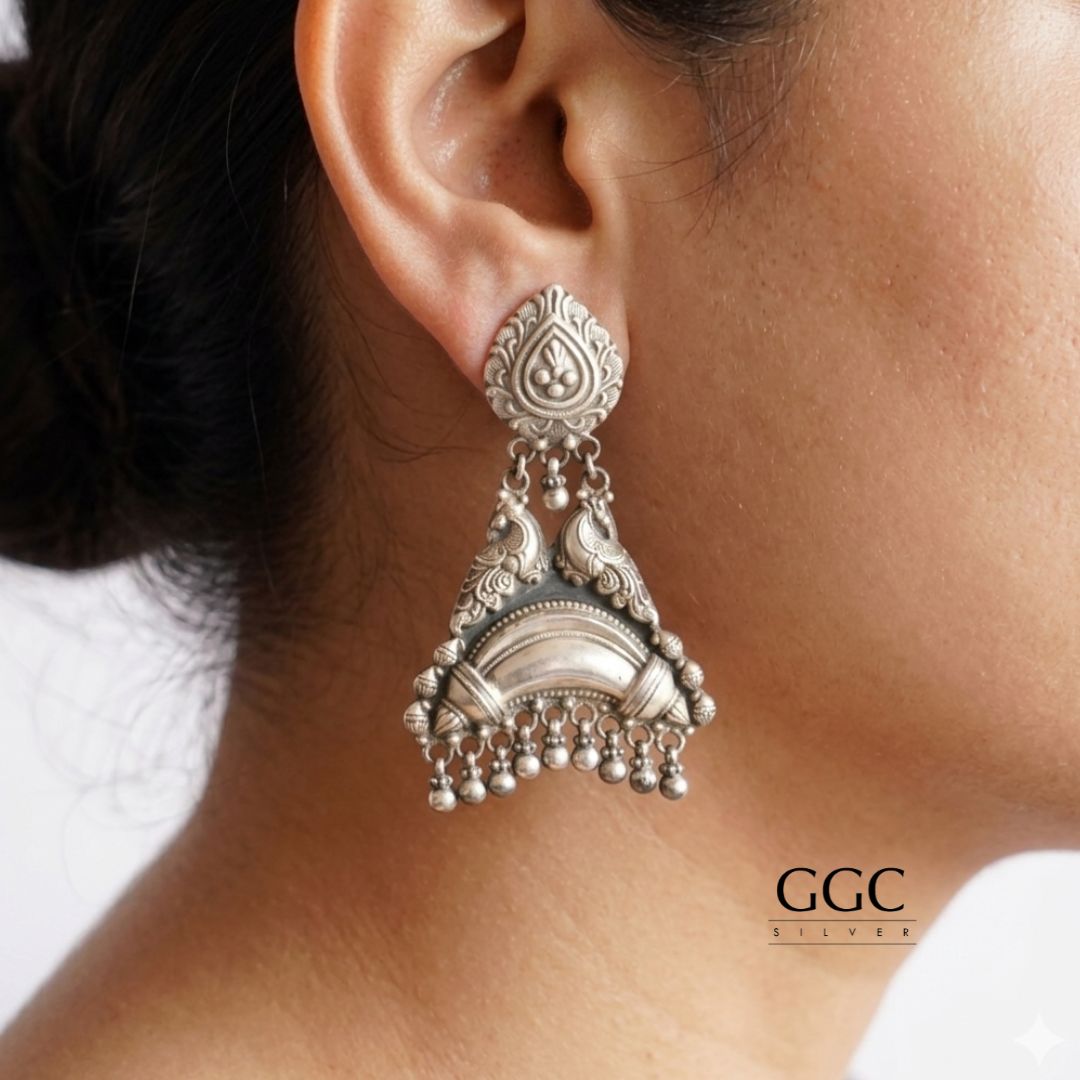 Antique Mayur Earring
