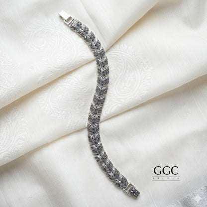Marcasite feather style