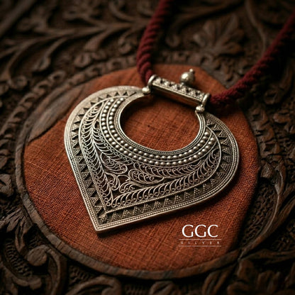 Rava Silver Pendant