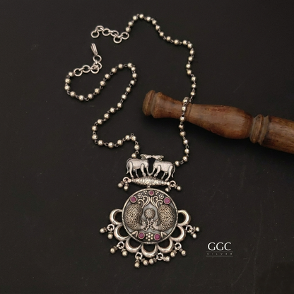 Silver Beads Neklace