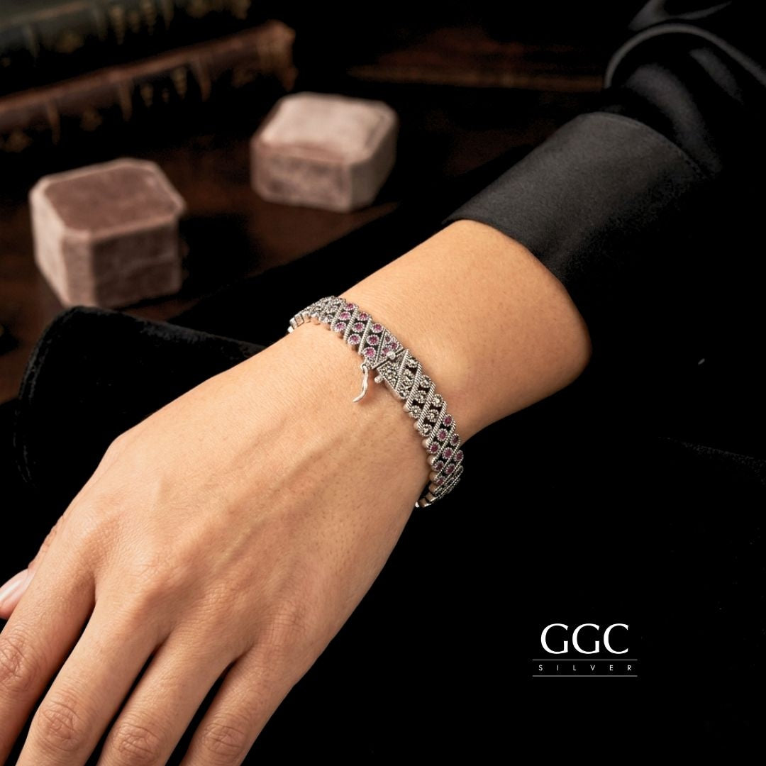 Ruby Marcasite