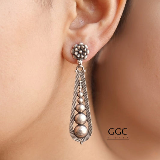Flower Drop Earrings