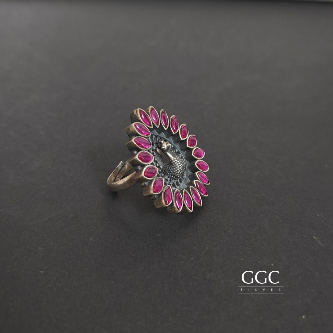 Peacock ring