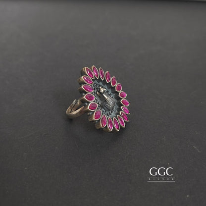 Peacock ring
