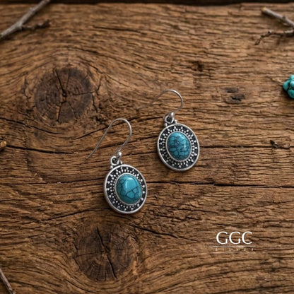 Turquoise pendant set