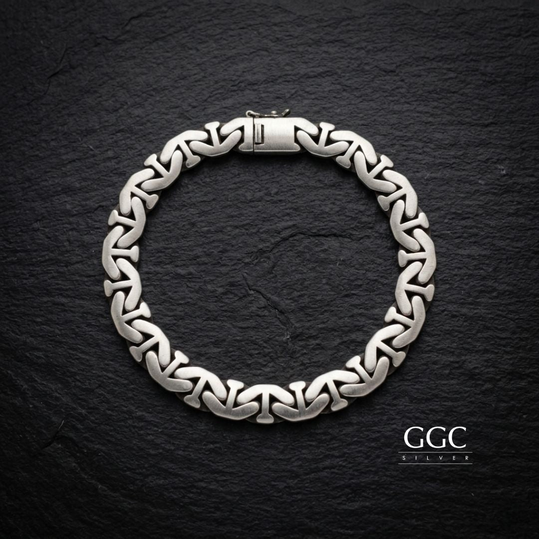 Men's matte bracelet