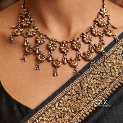 Chand Gold Tone Necklace