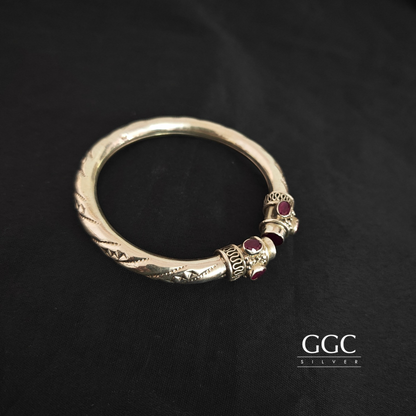 Silver stone handcuffs
