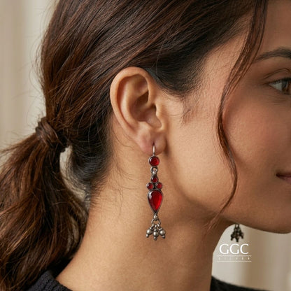 Rangilo rajsthani earrings