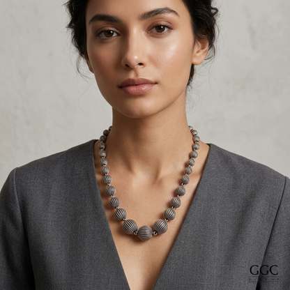 Antique Ball Necklace