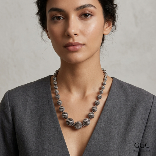 Antique Ball Necklace