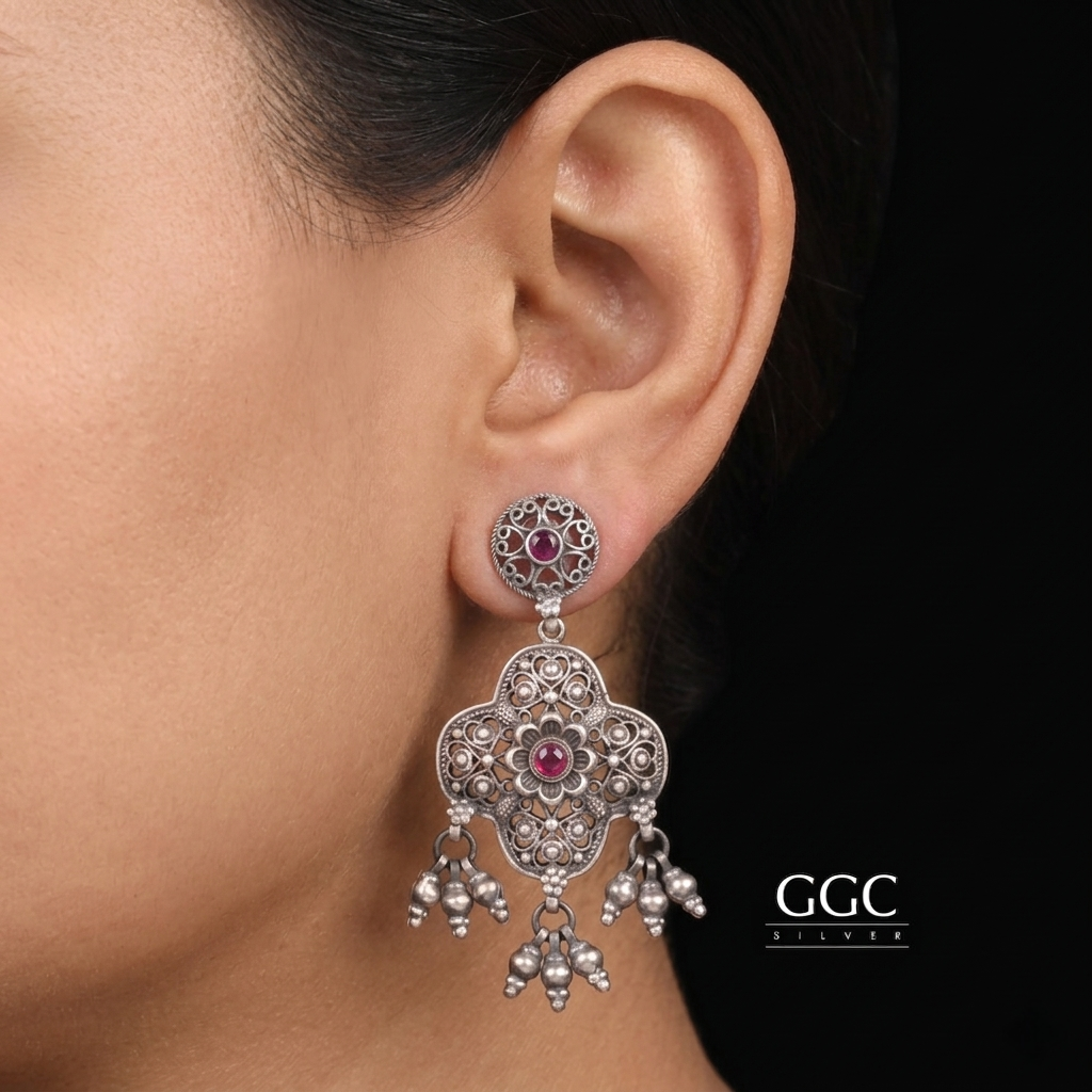 Zali Floral Earring