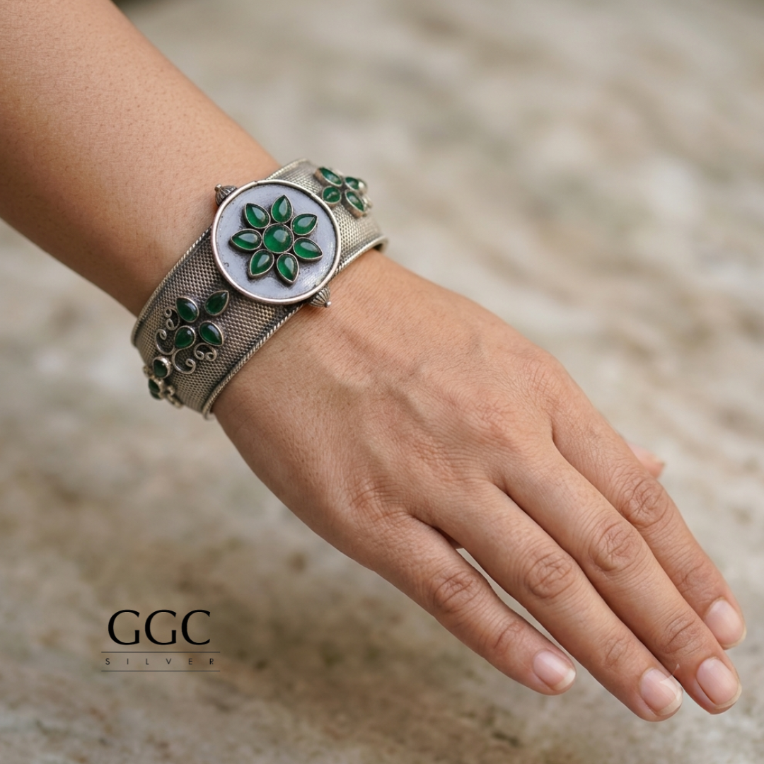 Floral Stone Kada