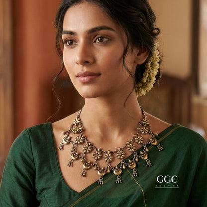 Chand Gold Tone Necklace