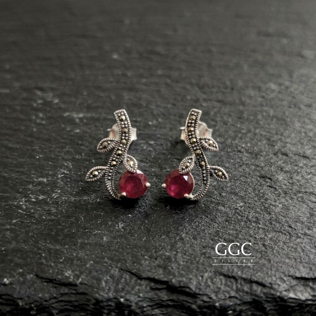 Marcasite stud